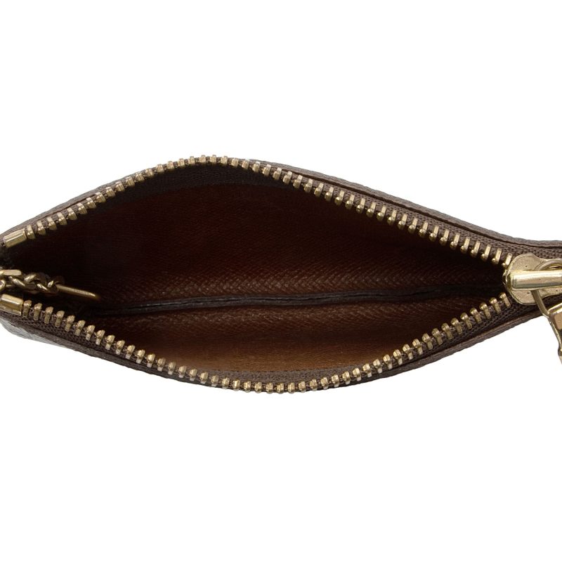 Louis Vuitton Vintage Monogram Canvas Key Pouch (SHF-OnAhFA) - Image 4