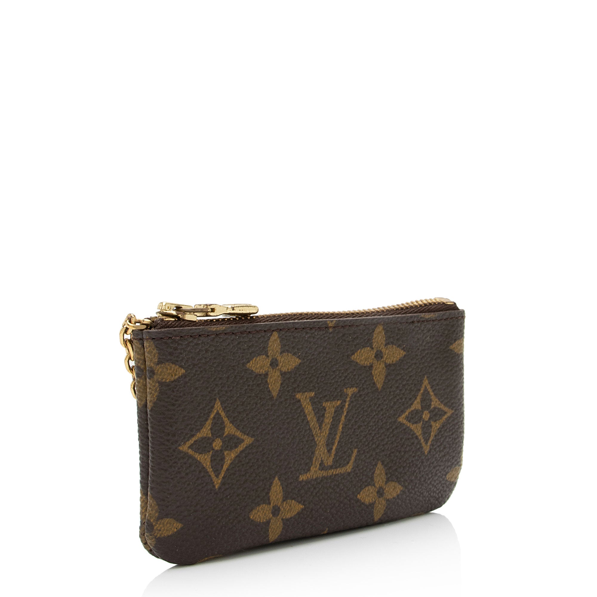 Louis Vuitton Vintage Monogram Canvas Key Pouch (SHF-OnAhFA)