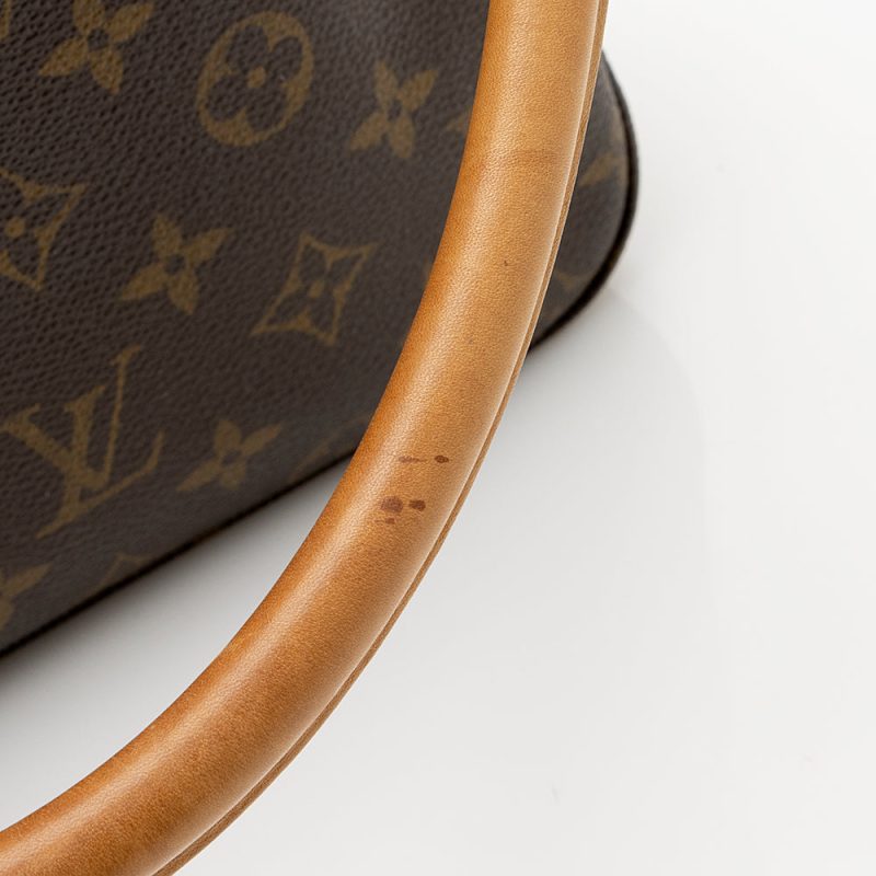 Louis Vuitton Vintage Monogram Canvas Looping GM Shoulder Bag (SHF-21787) - Image 11