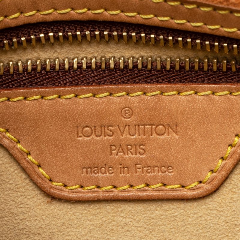 Louis Vuitton Vintage Monogram Canvas Looping GM Shoulder Bag (SHF-22709) - Image 7