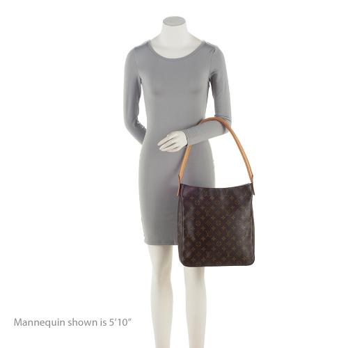 Louis Vuitton Vintage Monogram Canvas Looping GM Shoulder Bag (SHF-22709) - Image 4