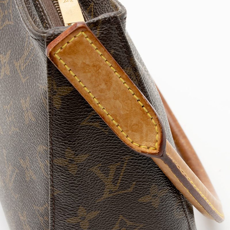 Louis Vuitton Vintage Monogram Canvas Looping MM Shoulder Bag (SHF-19415) - Image 11