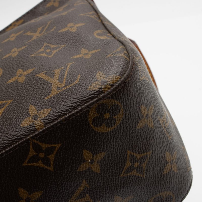 Louis Vuitton Vintage Monogram Canvas Looping MM Shoulder Bag (SHF-2H9qKf) - Image 19