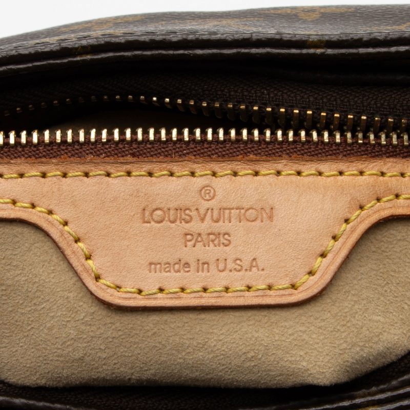 Louis Vuitton Vintage Monogram Canvas Looping MM Shoulder Bag (SHF-2H9qKf) - Image 7