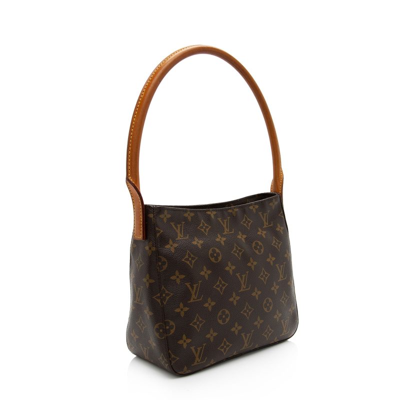 Louis Vuitton Vintage Monogram Canvas Looping MM Shoulder Bag (SHF-2H9qKf)