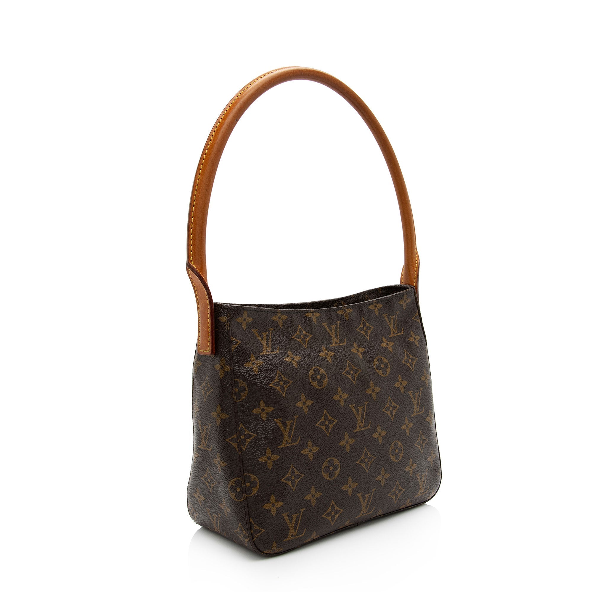 Louis Vuitton Vintage Monogram Canvas Looping MM Shoulder Bag (SHF-2H9qKf)