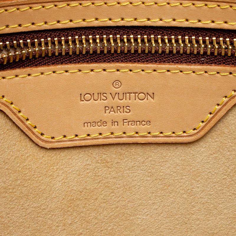 Louis Vuitton Vintage Monogram Canvas Luco Tote (SHF-19416) - Image 7