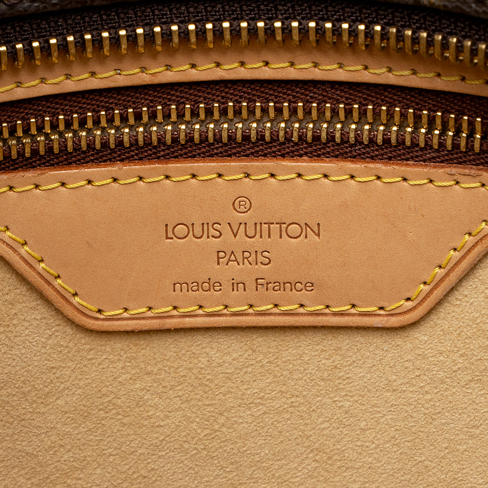 Louis Vuitton Vintage Monogram Canvas Luco Tote (SHF-21103) - Image 7