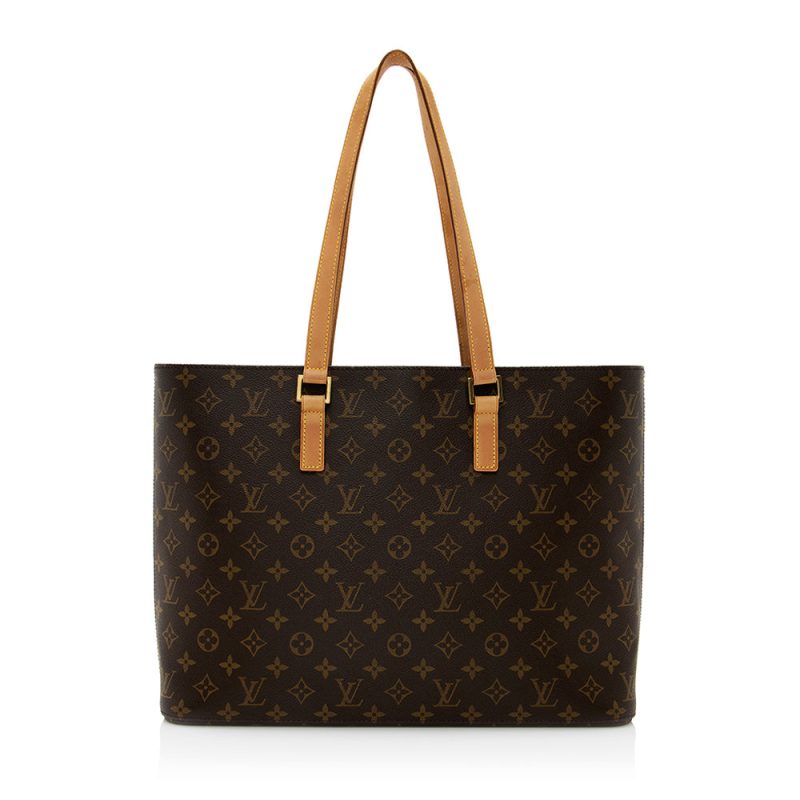 Louis Vuitton Vintage Monogram Canvas Luco Tote (SHF-21104) - Image 2