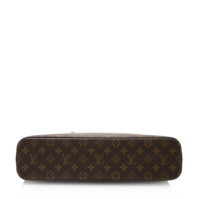 Louis Vuitton Vintage Monogram Canvas Luco Tote (SHF-21104) - Image 3
