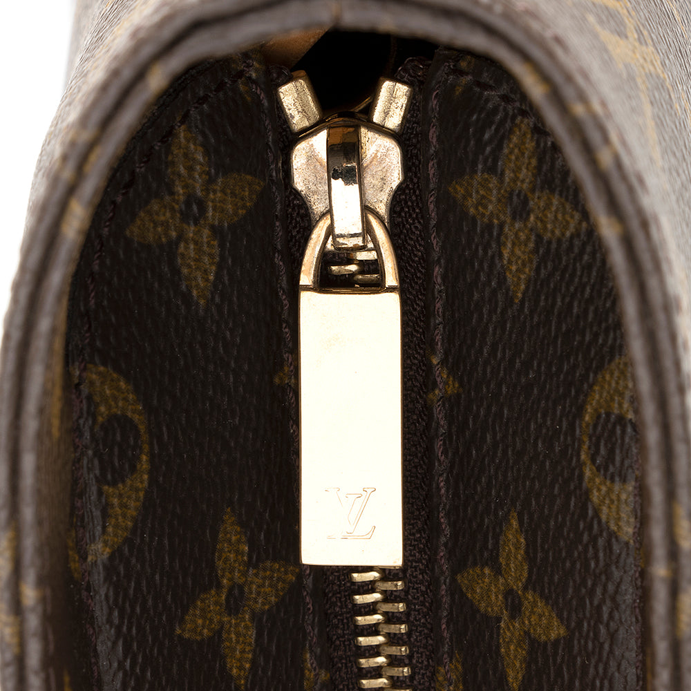 Louis Vuitton Vintage Monogram Canvas Luco Tote (SHF-21104) - Image 8