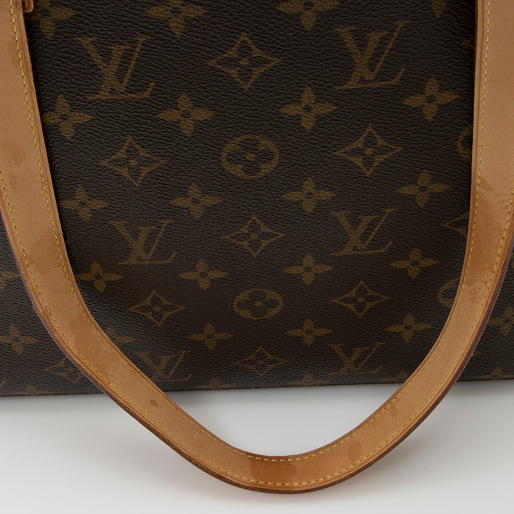 Louis Vuitton Vintage Monogram Canvas Luco Tote (SHF-21104) - Image 10