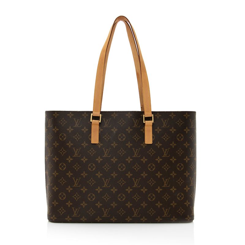 Louis Vuitton Vintage Monogram Canvas Luco Tote (SHF-21104) - Image 16