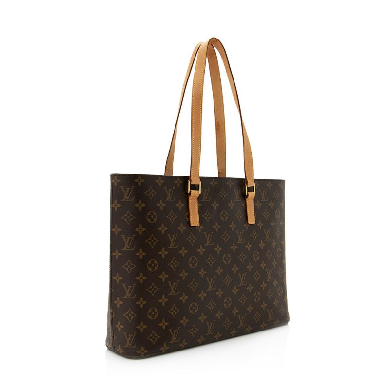Louis Vuitton Vintage Monogram Canvas Luco Tote (SHF-21104)