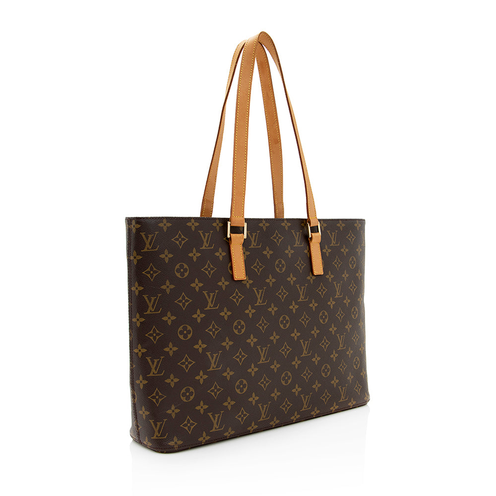 Louis Vuitton Vintage Monogram Canvas Luco Tote (SHF-21213)
