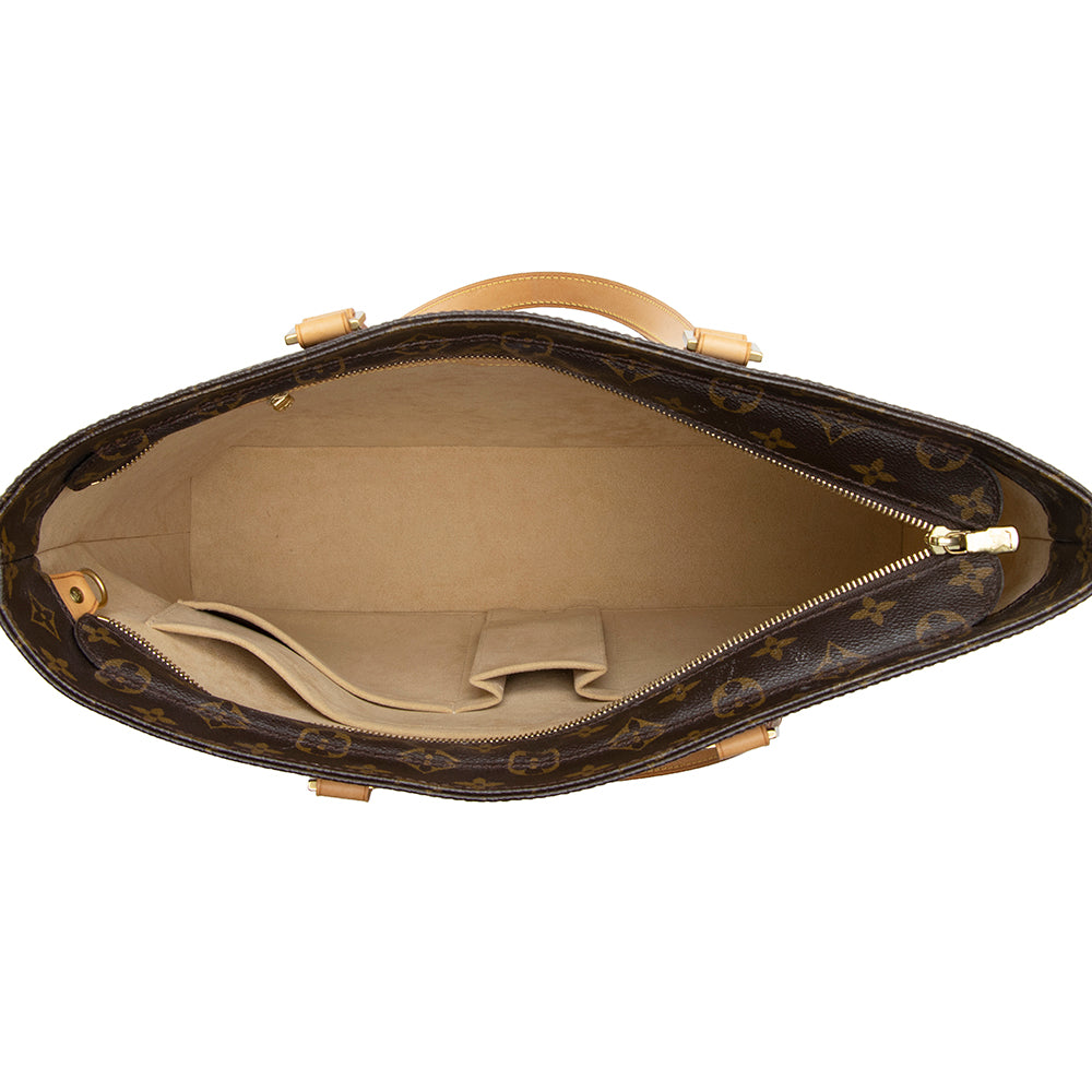Louis Vuitton Vintage Monogram Canvas Luco Tote (SHF-22141) - Image 6