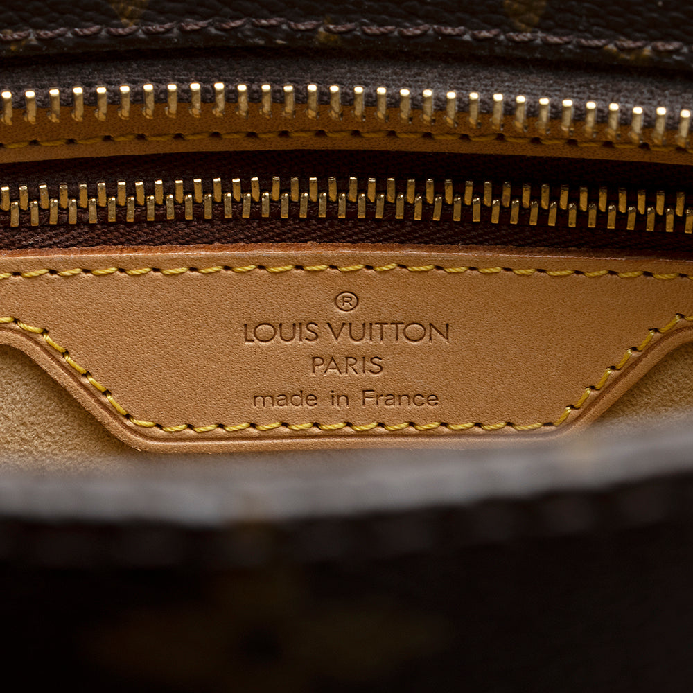 Louis Vuitton Vintage Monogram Canvas Luco Tote (SHF-22141) - Image 7