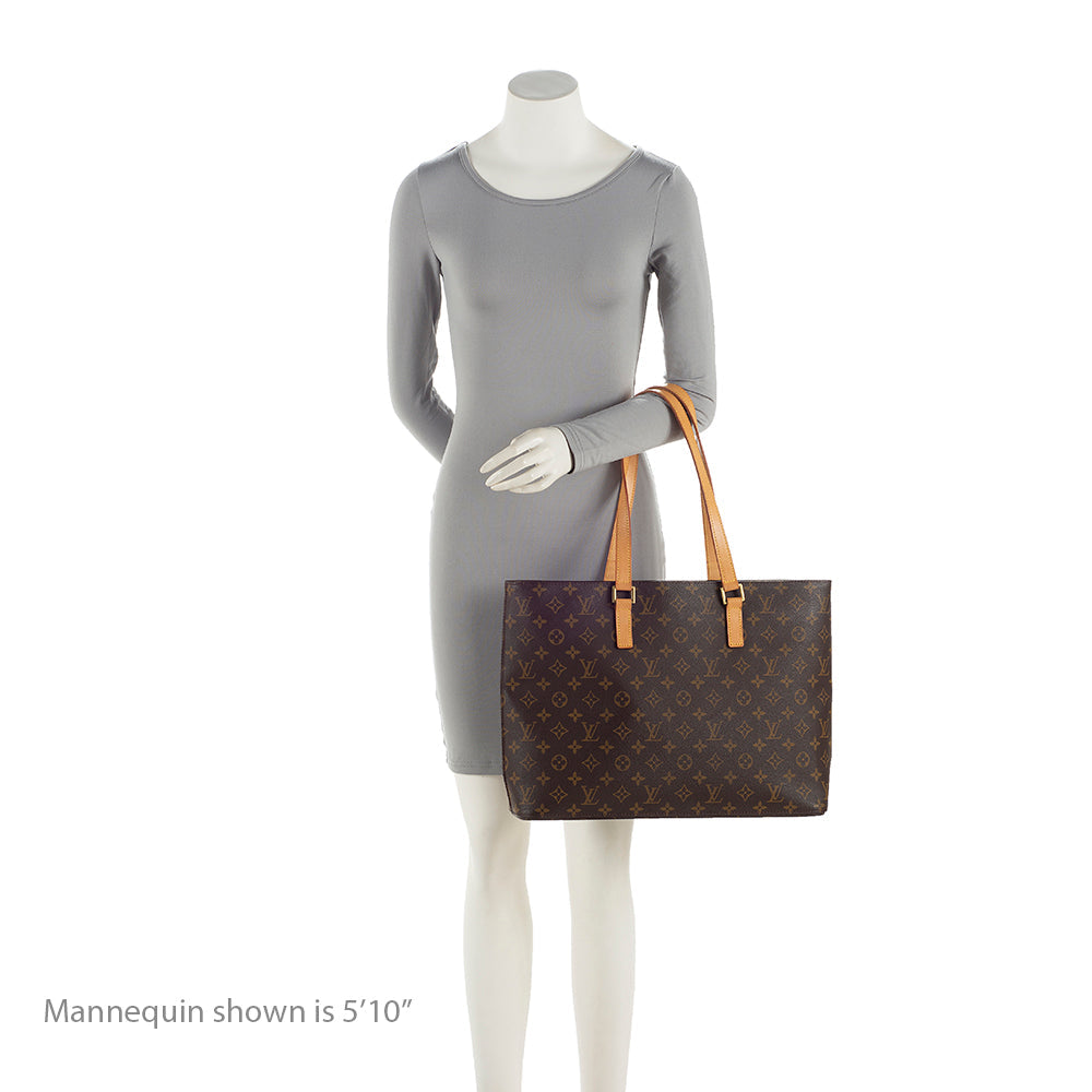 Louis Vuitton Vintage Monogram Canvas Luco Tote (SHF-22141) - Image 4