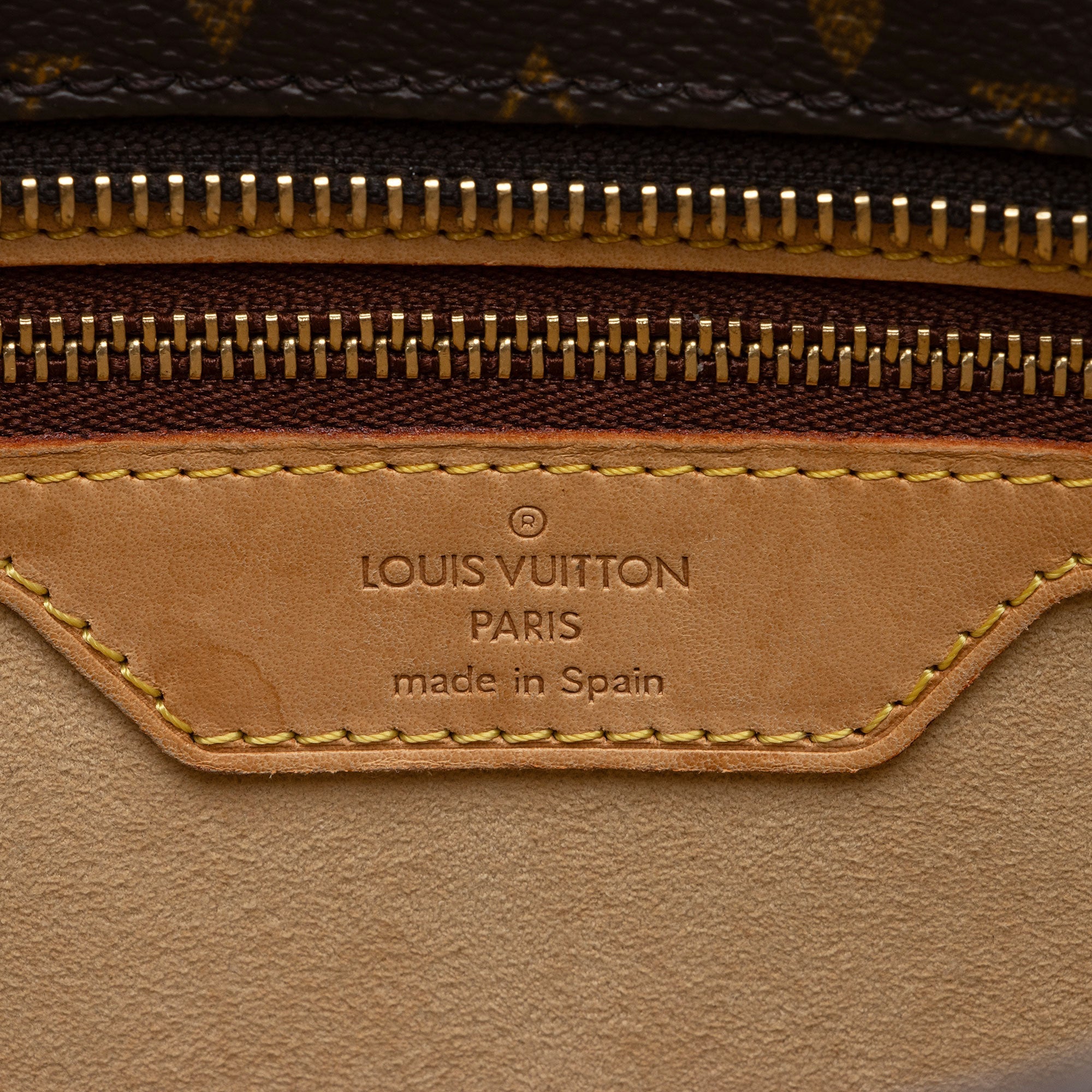 Louis Vuitton Vintage Monogram Canvas Luco Tote (SHF-dm5N1L) - Image 7
