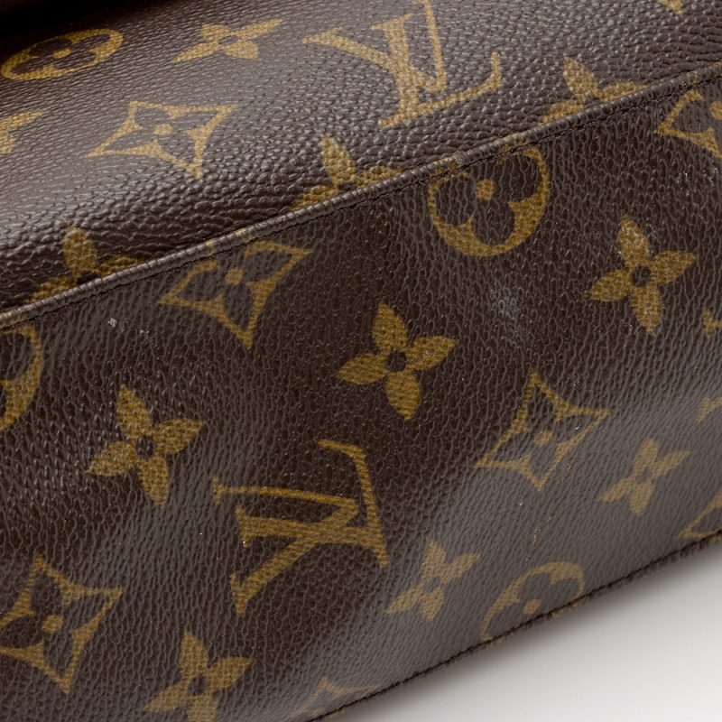 Louis Vuitton Vintage Monogram Canvas Mini Looping Shoulder Bag (SHF-21947) - Image 15
