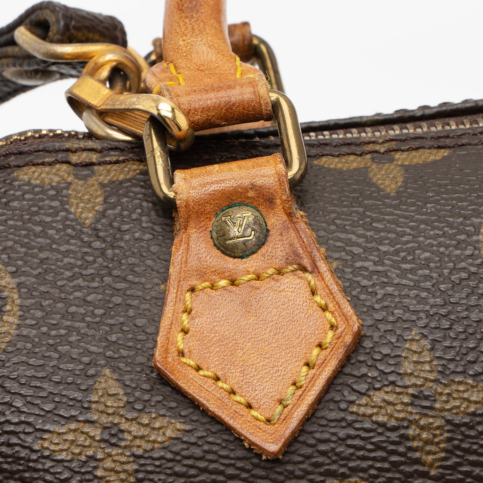 Louis Vuitton Vintage Monogram Canvas Mini Sac HL Bag (SHF-RhGReK) - Image 9