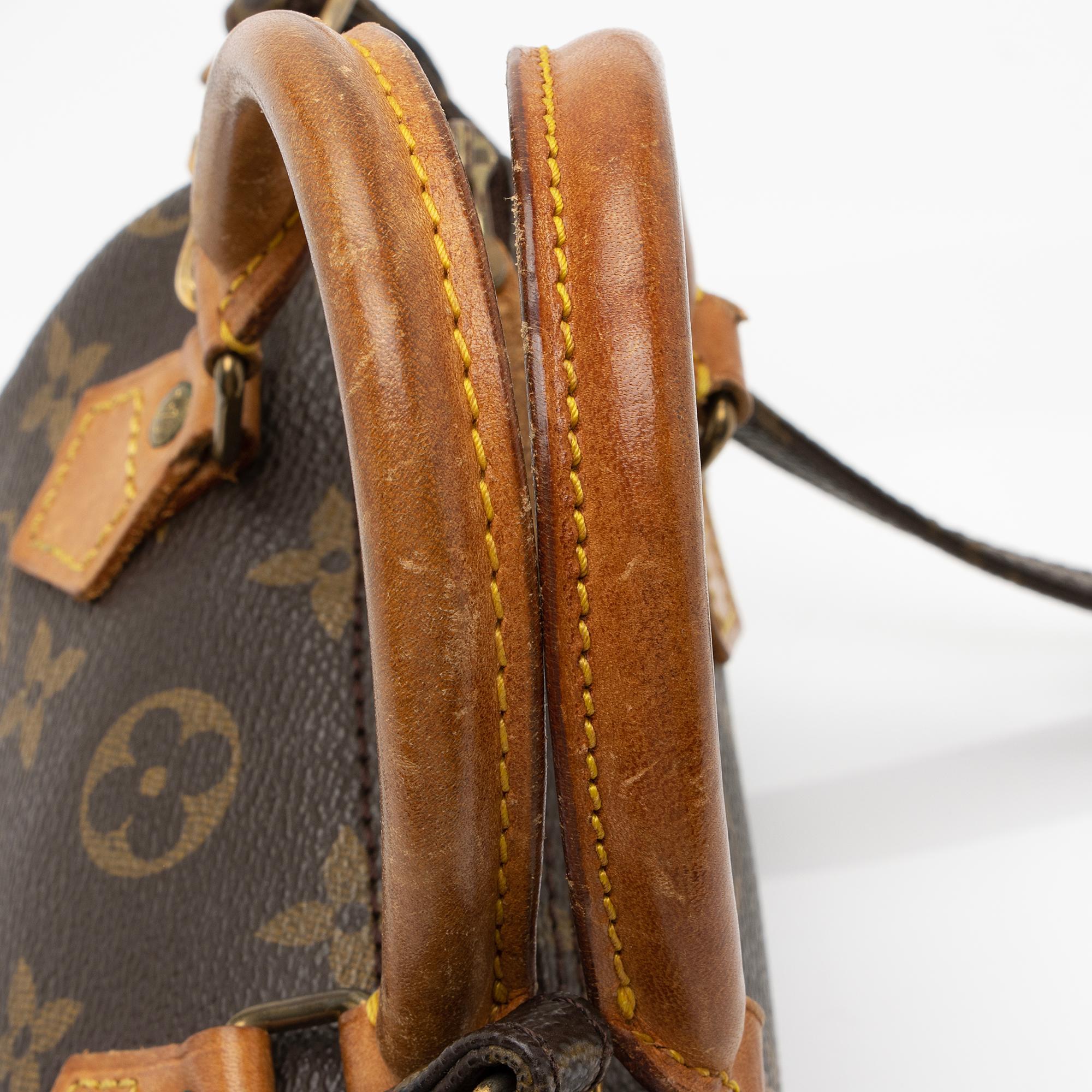 Louis Vuitton Vintage Monogram Canvas Mini Sac HL Bag (SHF-RhGReK) - Image 13