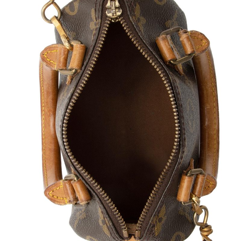 Louis Vuitton Vintage Monogram Canvas Mini Sac HL Bag (SHF-RhGReK) - Image 6