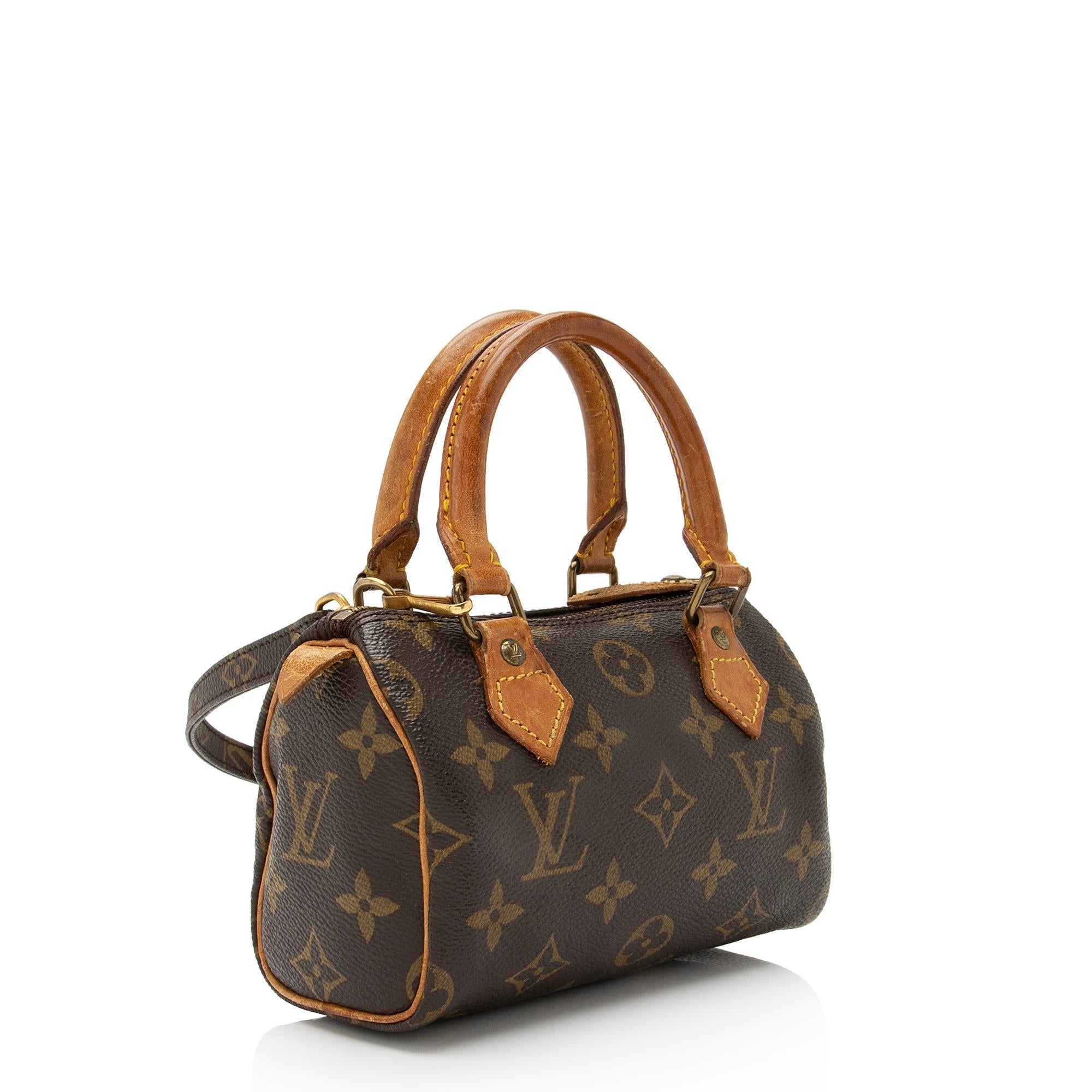 Louis Vuitton Vintage Monogram Canvas Mini Sac HL Bag (SHF-RhGReK)