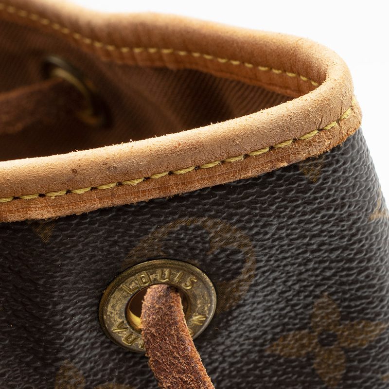 Louis Vuitton Vintage Monogram Canvas Montsouris GM Backpack (SHF-21700) - Image 14