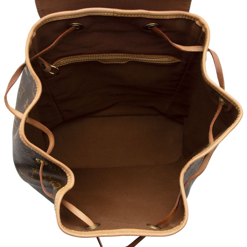 Louis Vuitton Vintage Monogram Canvas Montsouris GM Backpack (SHF-U1EeMl) - Image 6