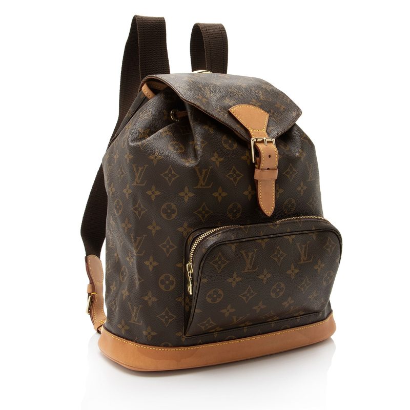 Louis Vuitton Vintage Monogram Canvas Montsouris GM Backpack (SHF-U1EeMl)