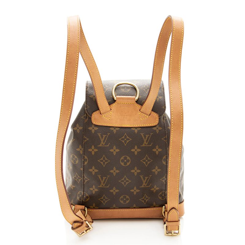 Louis Vuitton Vintage Monogram Canvas Montsouris MM Backpack (SHF-18882) - Image 2
