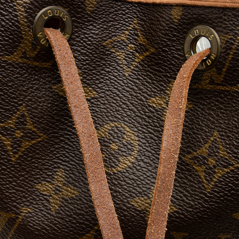 Louis Vuitton Vintage Monogram Canvas Montsouris MM Backpack (SHF-18882) - Image 12