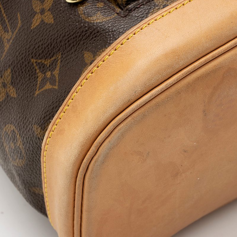 Louis Vuitton Vintage Monogram Canvas Montsouris MM Backpack (SHF-18958) - Image 19