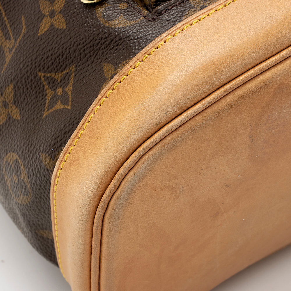 Louis Vuitton Vintage Monogram Canvas Montsouris MM Backpack (SHF-18958) - Image 19