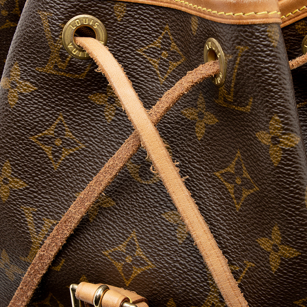 Louis Vuitton Vintage Monogram Canvas Montsouris MM Backpack (SHF-18958) - Image 9