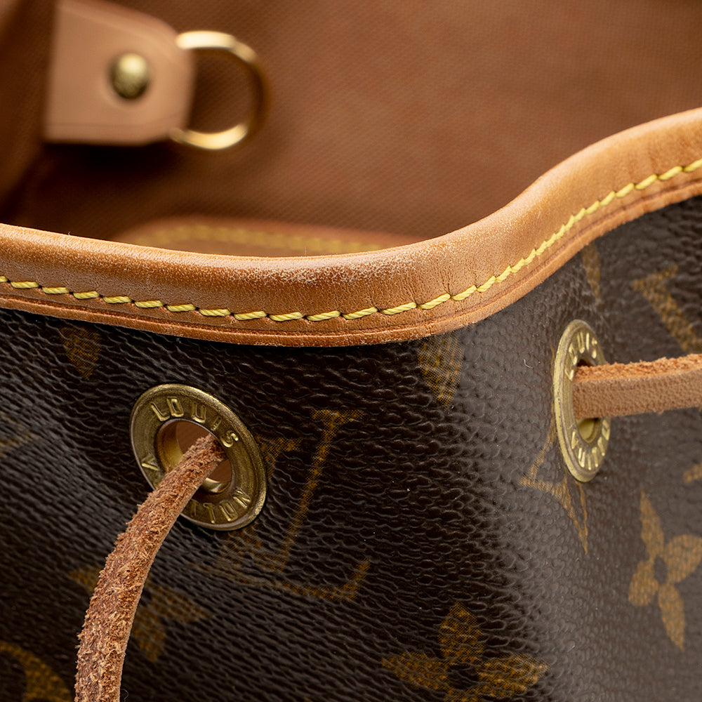 Louis Vuitton Vintage Monogram Canvas Montsouris MM Backpack (SHF-18958) - Image 12