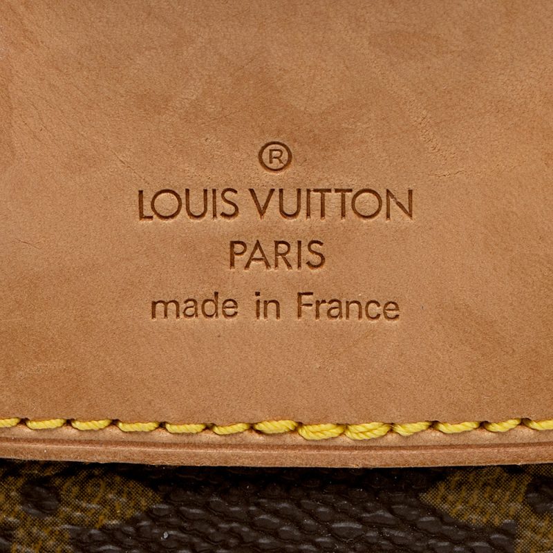 Louis Vuitton Vintage Monogram Canvas Montsouris MM Backpack (SHF-18958) - Image 7