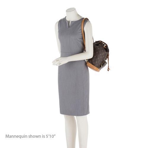 Louis Vuitton Vintage Monogram Canvas Montsouris MM Backpack (SHF-18958) - Image 4