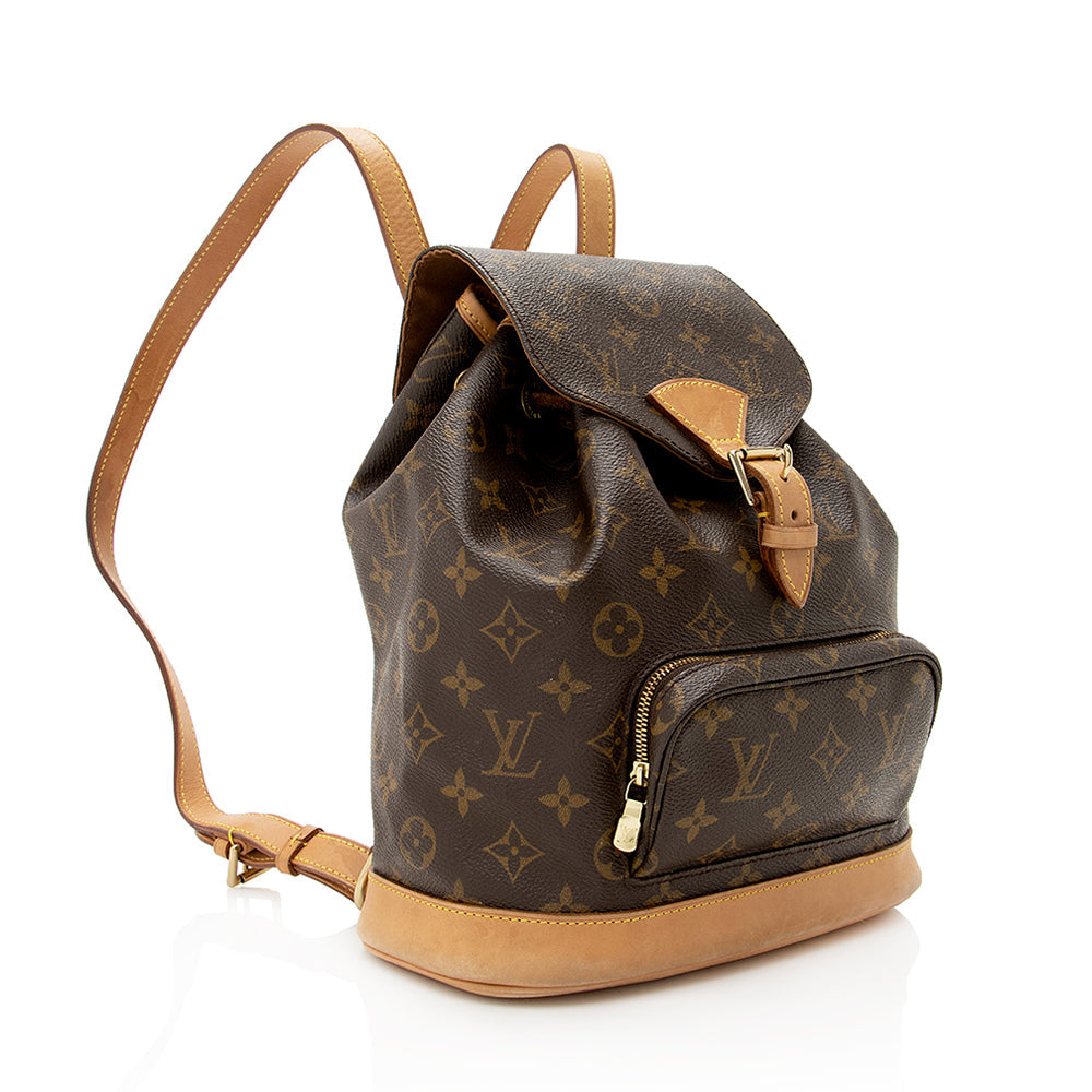 Louis Vuitton Vintage Monogram Canvas Montsouris MM Backpack (SHF-18958)