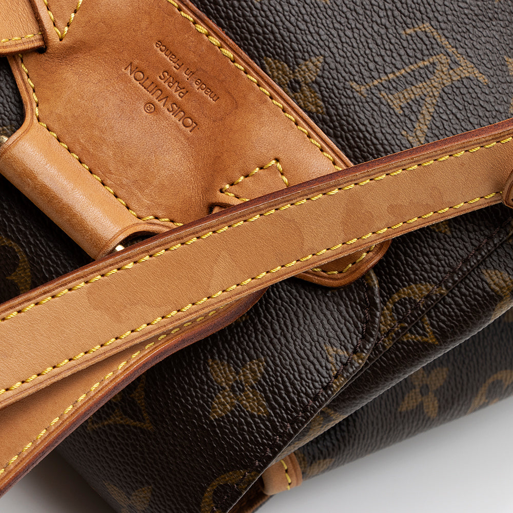 Louis Vuitton Vintage Monogram Canvas Montsouris MM Backpack (SHF-21304) - Image 12