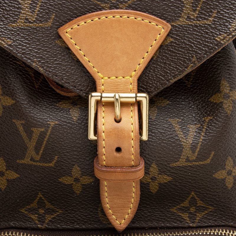 Louis Vuitton Vintage Monogram Canvas Montsouris MM Backpack (SHF-22354) - Image 8