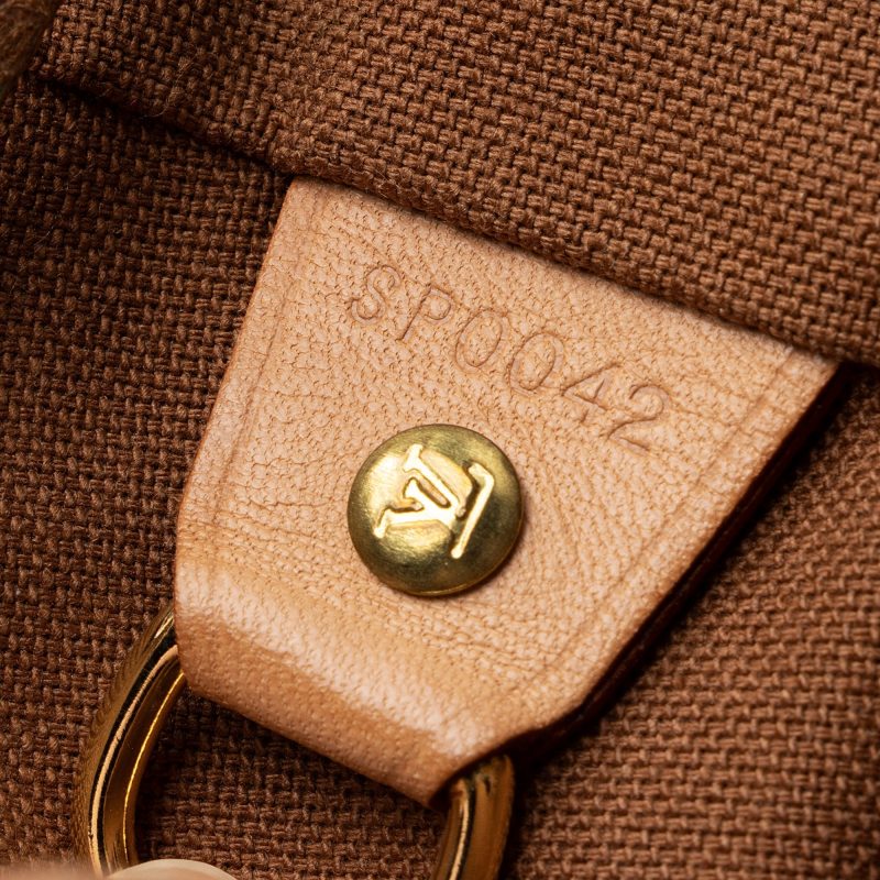 Louis Vuitton Vintage Monogram Canvas Montsouris MM Backpack (SHF-22354) - Image 5