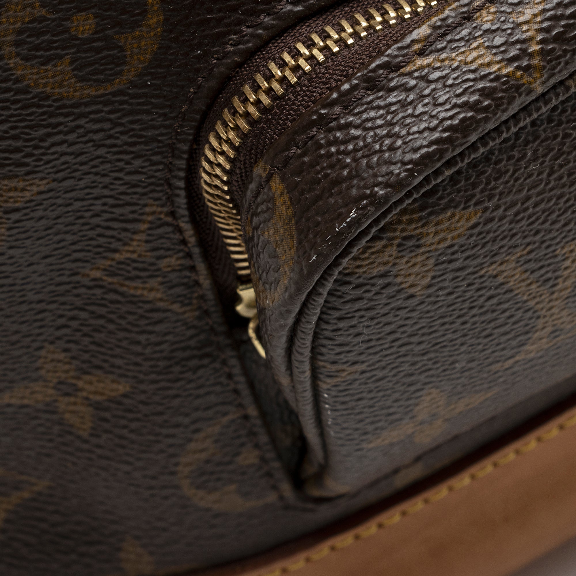 Louis Vuitton Vintage Monogram Canvas Montsouris MM Backpack (SHF-22354) - Image 15