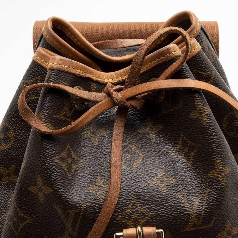 Louis Vuitton Vintage Monogram Canvas Montsouris MM Backpack (SHF-22354) - Image 16