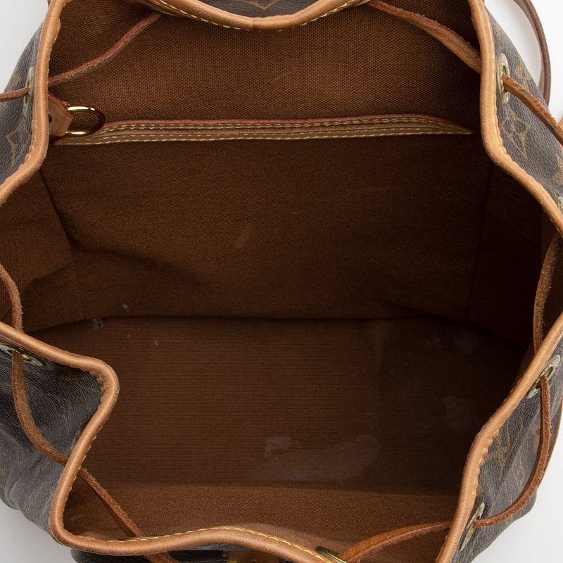 Louis Vuitton Vintage Monogram Canvas Montsouris MM Backpack (SHF-22354) - Image 6