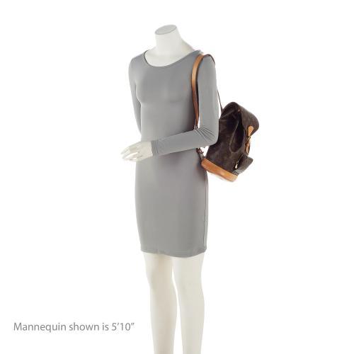 Louis Vuitton Vintage Monogram Canvas Montsouris MM Backpack (SHF-xzN3al) - Image 4
