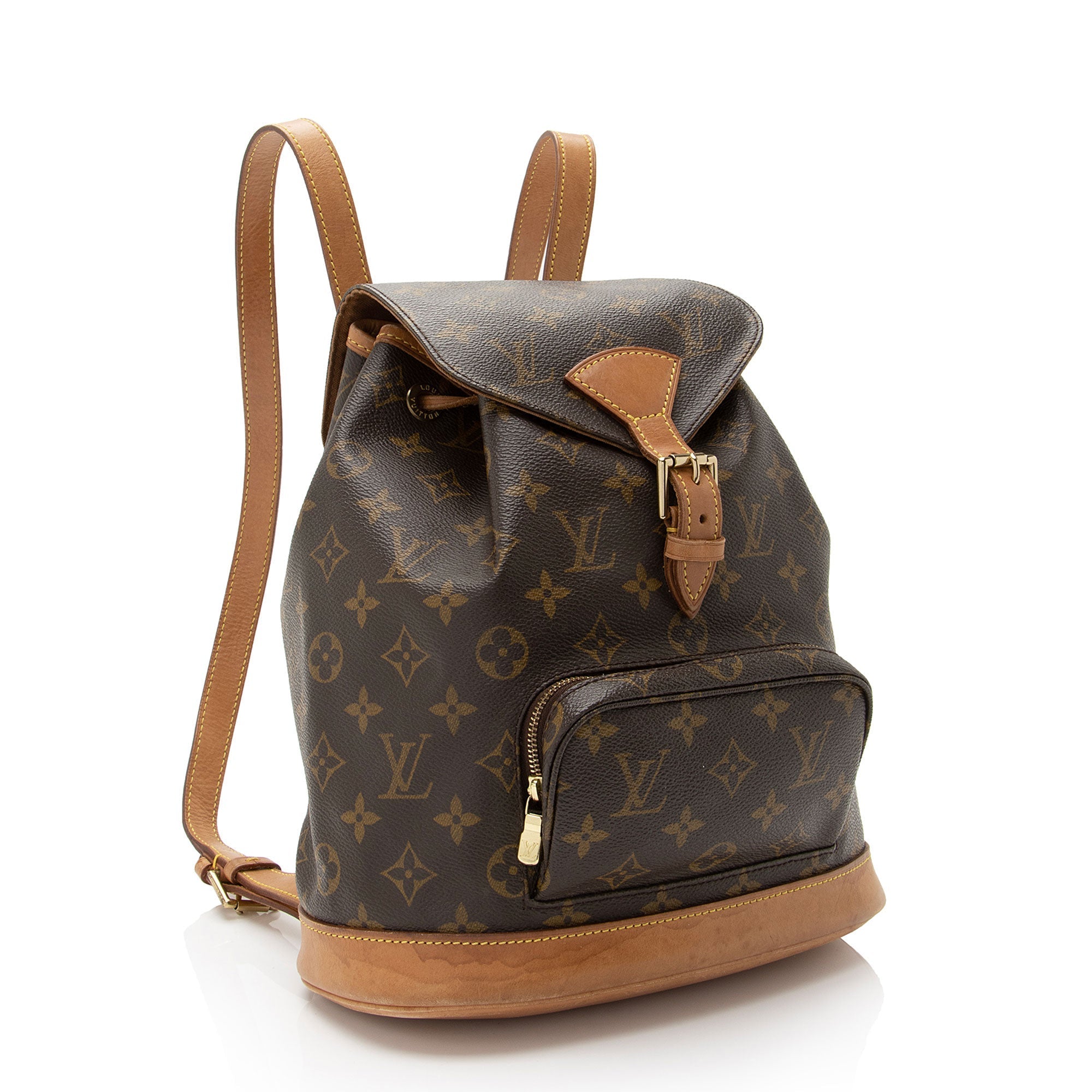 Louis Vuitton Vintage Monogram Canvas Montsouris MM Backpack (SHF-xzN3al)