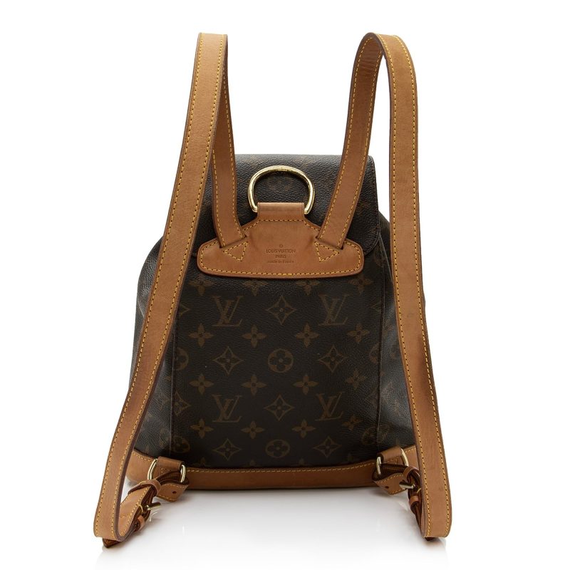 Louis Vuitton Vintage Monogram Canvas Montsouris MM Backpack (SHF-KhKN2W) - Image 2