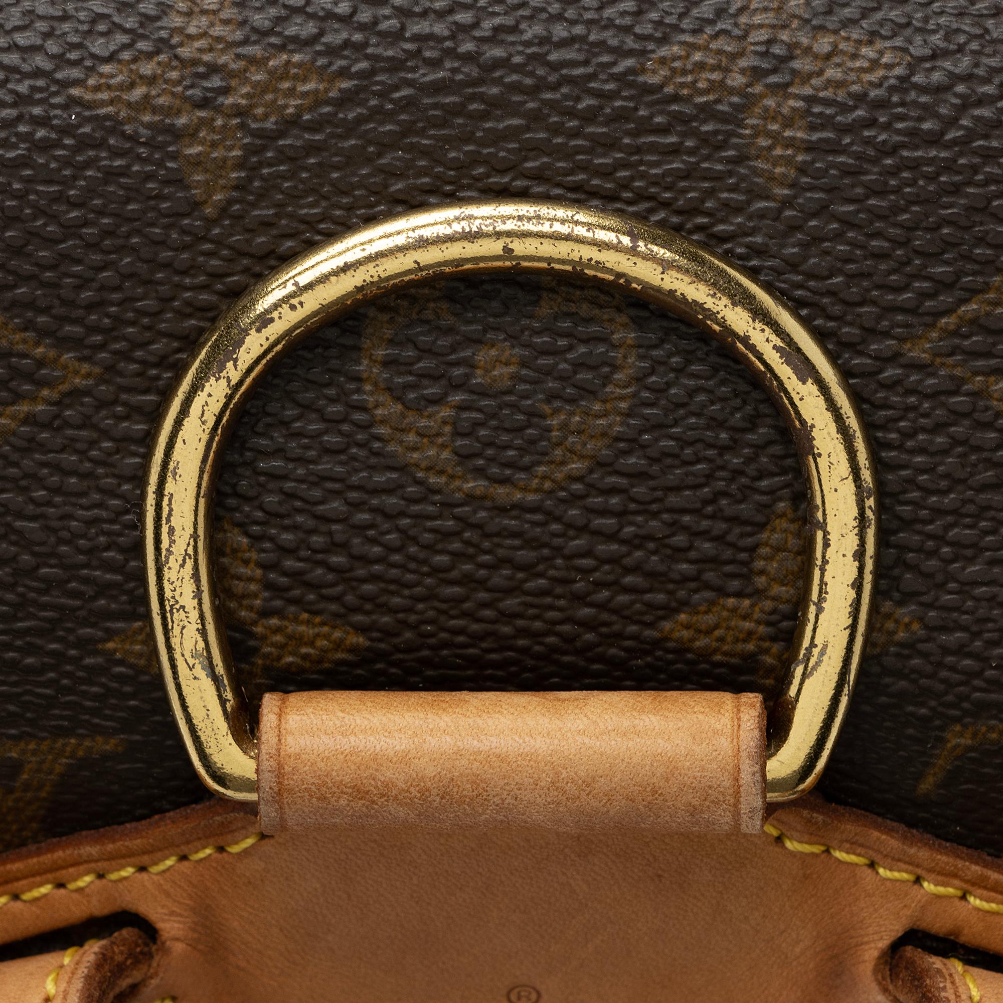 Louis Vuitton Vintage Monogram Canvas Montsouris MM Backpack (SHF-KhKN2W) - Image 19